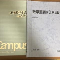 数学重要α(IAⅡBC) 2025夏 (松永師） 駿台、数学 - メルカリ