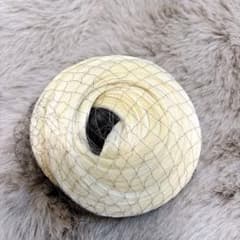 匿名配送❣️エクステ　60cm 2個セット　ライスホワイト