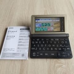 【CASIO】EX-word XD-JTSR6000 シャンパンゴールド　未使用 CASIO EX-word XD-JTSR6000 シャンパンゴールド - メルカリ