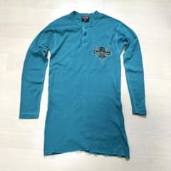 90s USAハーレーダビッドソン ヘンリーネック サーマルロンT XL - メルカリ