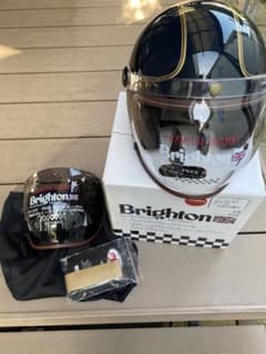 Brighton ジェットヘルメット SY822 54-56cm レディース Brighton ジェットヘルメット SY822 54-56cm レディース - メルカリ