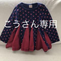 花柄AラインロングTシャツのサムネイル