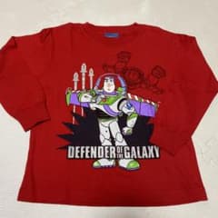 バズ・ライトイヤー Tシャツ L7 赤　130のサムネイル