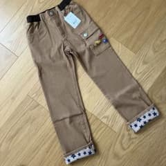 あらん様専用⭐︎ミキハウス折り返し柄つきパンツ130のサムネイル