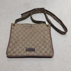 GUCCI　グッチ GGキャンバス R91762 ショルダーバッグ - 5