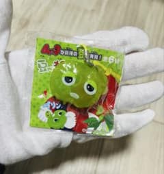 ムックが新種の豆を発見！ 豆ガチャストラップ ガチャピンクリアタイプ