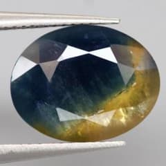 オーストラリア産　バイカラーサファイア　ルース 天然宝石/ルース☆サファイア 大粒 バイカラー 4.67ct☆オーストラリア