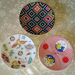 laylay様専用ページ☆九谷焼 豆皿 ３枚セット お買い得のサムネイル
