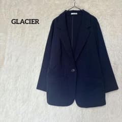 GLACIER テーラードジャケット ネイビー XL