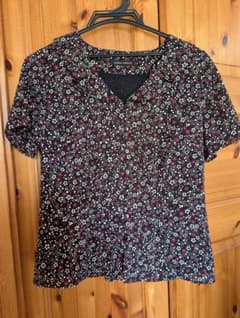 LAURA ASHLEY 花柄 半袖 ロングワンピース セットアップのサムネイル