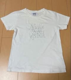épine エピヌ　ラインストーンロゴ Tシャツ ホワイトのサムネイル