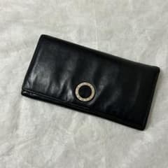 BVLGARI 불가리 비젤로완 긴 지갑 롱 지갑 남성 블랙