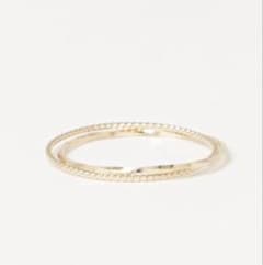 Jewel closet by L&Co 2連リング 9号 ゴールド K10 - メルカリ
