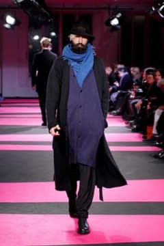 13aw yohjiyamamoto pourhomme ニットロングコートのサムネイル