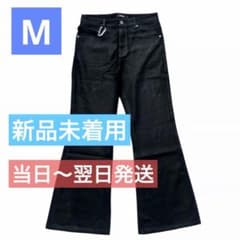 goar.archive STRAPPED FLARE OIL PANTS M - メルカリ