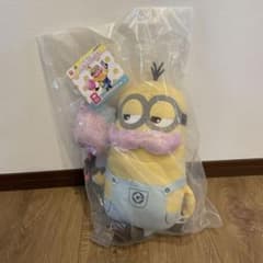 미니언 캔디 컬러 봉제 장난감 약 30cm 반다이 이치 반 복권