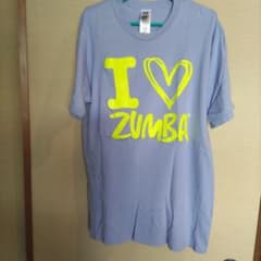 正規品】I ♥ ZUMBA Tシャツ ライトブルー フリーサイズ - メルカリ