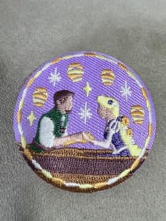 Disney Characters 刺繍缶バッジ ラプンツェルのサムネイル