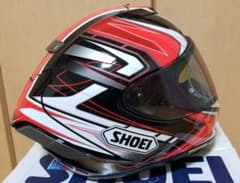 SHOEI　X-Fourteen ASSAIL Mサイズ　ミラーシールド装着のサムネイル