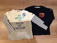 ミキハウス　長袖Tシャツ２枚セットのサムネイル