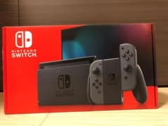 Nintendo switch スイッチ 本体 グレー　新品・未開封のサムネイル