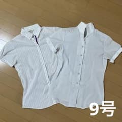 半袖シャツ サイズ9 ホワイトストライプのサムネイル