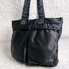 良品 ポーター トートバッグ 拡張 大容量 タンカー ブラック A4 肩がけ 良品 ポーター トートバッグ 拡張 大容量 タンカー ブラック A4 肩がけ