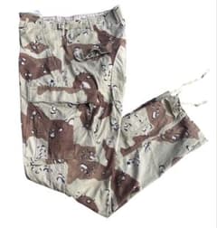米軍デザート6カラー迷彩コンバットパンツ チョコチップ迷彩M/L83年官給品 米軍デザート6カラー迷彩コンバットパンツ チョコチップ迷彩M/L83年官