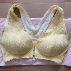 ポニョ様専用　フェリシモ  ヨガ気分ブラ　レース/フロントオープンのサムネイル
