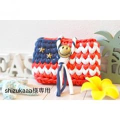 ズパゲッティ 星条旗 ニコちゃんコンチョ ポーチのサムネイル