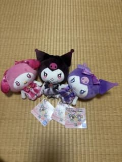マイメロディ・クロミ ミラクル★ ウィッチーズぬいくるみ 3種コンプリートセットのサムネイル