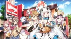 ソフィー＆リディー＆スール＆フィリス 復刻イラストB2タペストリー ソフィー＆リディー＆スール＆フィリス 復刻イラストB2タペストリー