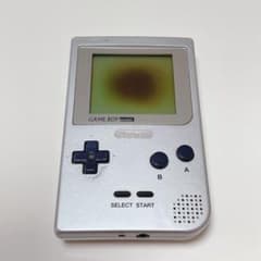 【任天堂】Nintendo ゲームボーイポケット シルバー 本体 ジャンク品のサムネイル