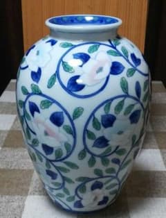 ❲美品❳ 前畑陶器 庫山窯 花瓶のサムネイル
