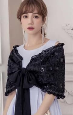 新品　結婚式 ストール ショール 羽織り　花柄のサムネイル