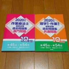理学療法士・作業療法士国家試験過去問題集 共通•専門問題10年分 2020年版のサムネイル
