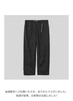 S　ennoy WOOL BLEND RIP STOP EASY PANTSのサムネイル