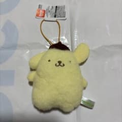 サンリオキャラクターズ ふわもこワッペンこれくしょんマスコット② ポムポムプリン