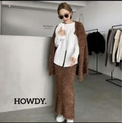 HOWDY. グリッターニットセットアップのサムネイル