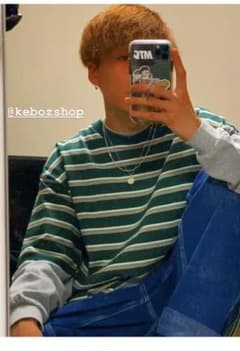 激レア Keboz × freak’s storeボーダー tシャツのサムネイル