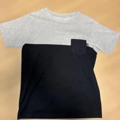 THE NORTH FACE ポケットTシャツ グレー ブラックのサムネイル