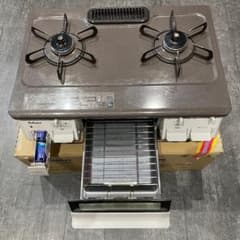 Paloma IC-N86KHA-Rグリル付きガステーブル 都市ガスのサムネイル