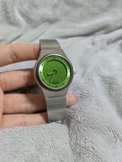 FOSSIL メンズ腕時計 グリーン文字盤　状態最上級のサムネイル