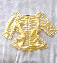 PATRIZIA PEPE イエロートップスシルクのサムネイル