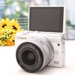 ❤超美品❤Wi-Fi搭載☆ワンランク上の上質♪Canon EOS M100のサムネイル