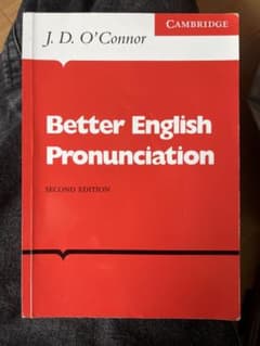 Better English Pronunciation 第二版のサムネイル