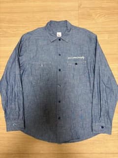 美品 Psicom サイコム 2025 chambray shirts Lサイズ - メルカリ