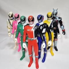 特捜戦隊デカレンジャー ソフビフィギュアセット17センチ - メルカリ