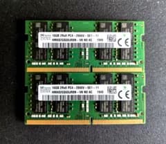 SK hynix 16GB x2 (32G) DDR4-2666V 2枚セット - メルカリ