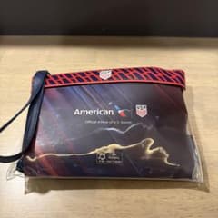 限定未使用】アメリカン航空U.S.サッカーコラボ アメニティポーチ2026W